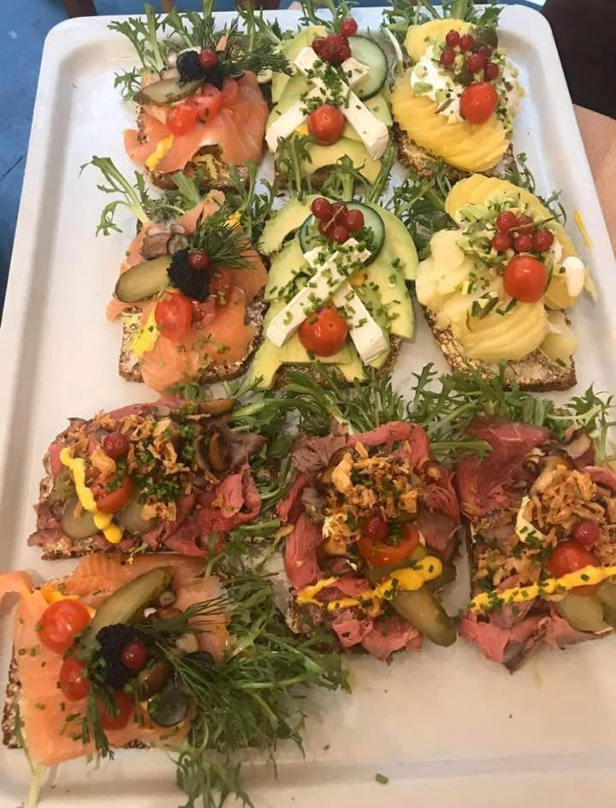 Dänisches Smørrebrød